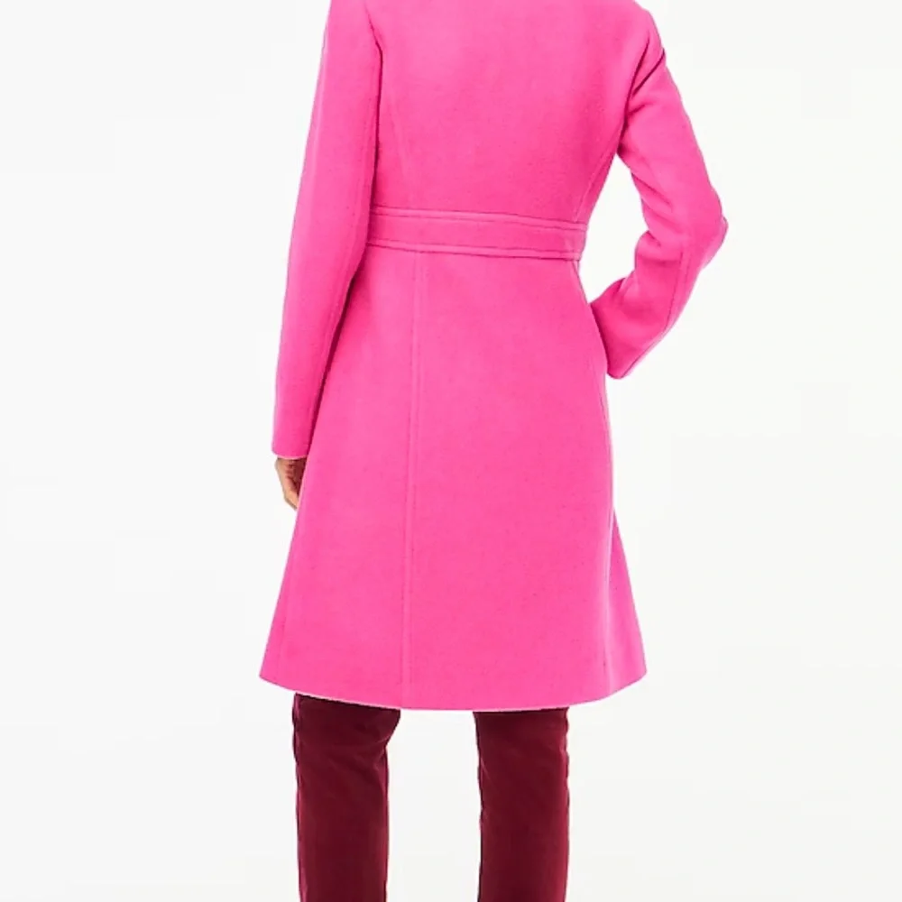 J.Crew Pink Coat Wool Lady Day - NEW with Tags - Picture 6 of 6